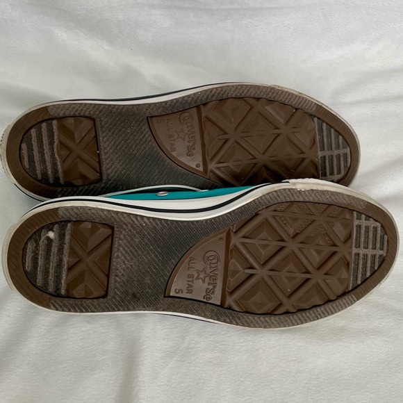 Turquoise Converse - Picture 3 of 3